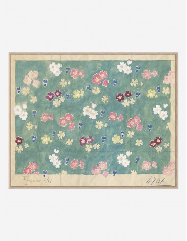 Flower Field Print by Paule Marrot Toutes les collections ici