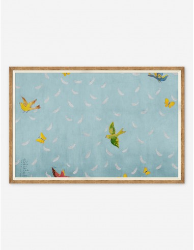 Feathers Print by Paule Marrot en stock