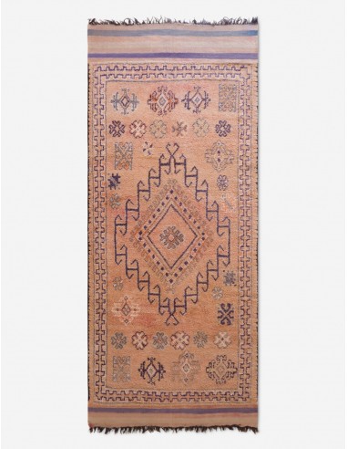 Vintage Moroccan Hand-Knotted Wool Rug No. 48, 5'8 x 12'10 solde