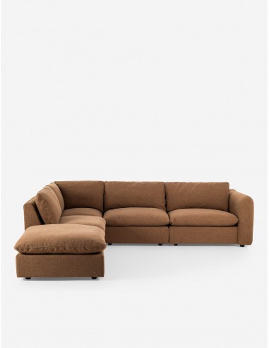 Verbena 4-Piece Sectional Sofa With Ottoman le des métaux précieux