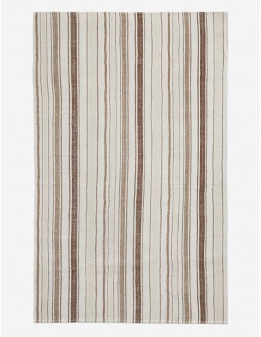 Vintage Kilim Flatweave Wool Rug No. 42, 7'1" x 12'6" 50-70% off 