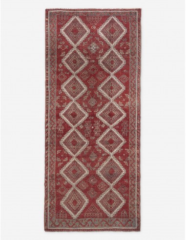 Vintage Turkish Hand-Knotted Wool Rug No. 234, 4'9" x 11'2" prix pour 