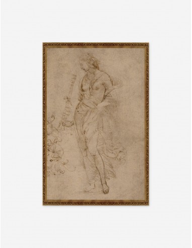 Female Figure with a Tibia Print by Raphael Faites des économies