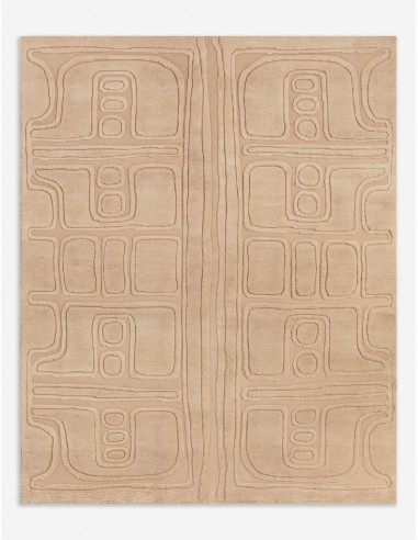 Bosa Hand-Knotted Wool Rug pas chere