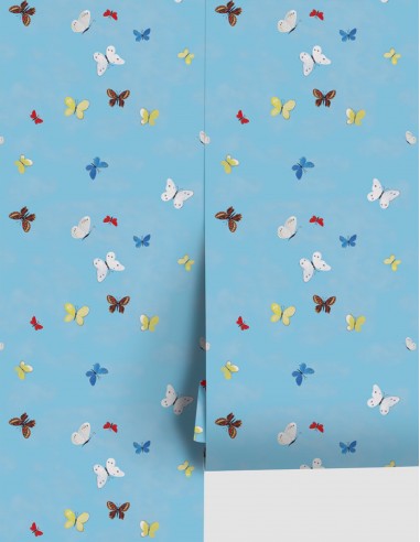 Flying Butterflies Wallpaper by Paule Marrot de pas cher