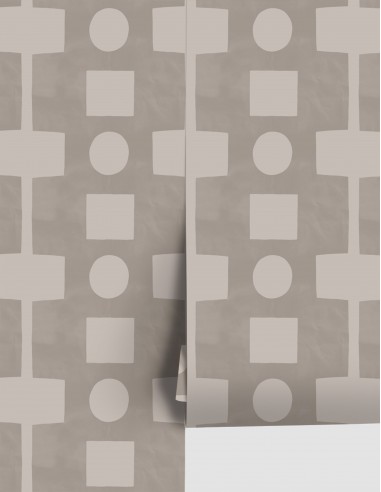 Abstract Cutout Wallpaper by Paule Marrot pas cheres