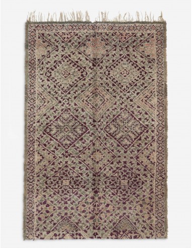 Vintage Moroccan Hand-Knotted Wool Rug No. 37, 6'8" x 10'4" vous aussi creer 