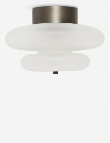 Miru Flush Mount Light by DISC Interiors, Bronze 24"W offre 