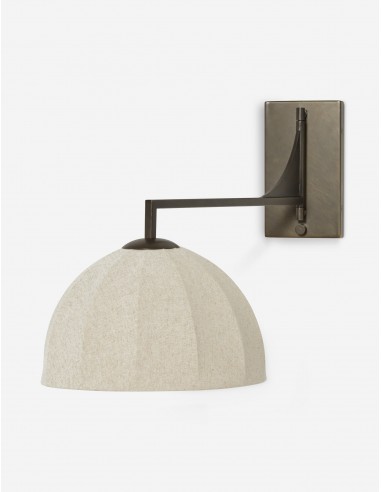 Sello Swing Arm Sconce by DISC Interiors, Ivory de pas cher