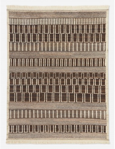 Allard Moroccan-Style Hand-Knotted Wool Rug Paris Déstockage Promo