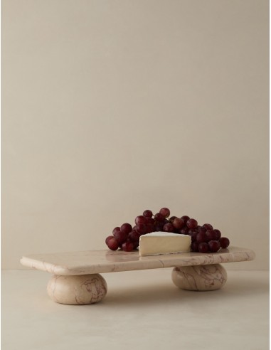 Lusine Rectangular Marble Serving Stand online