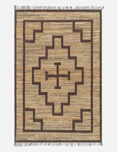 Caldon Handwoven Jute Morrocan Style Rug de l' environnement