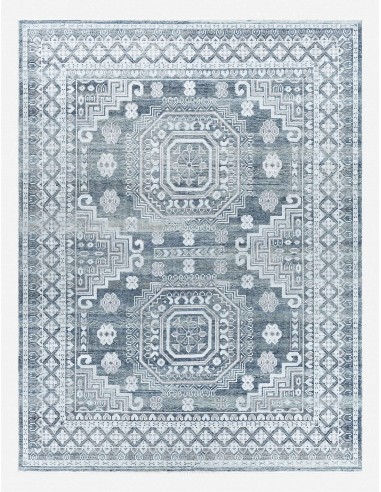 Ghobadi Hand-Knotted Wool-Blend Morrocan Style Rug la chaussure