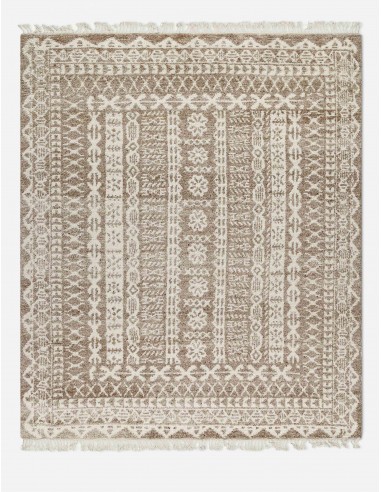 Soret Hand-Knotted Wool Morrocan Style Rug destockage