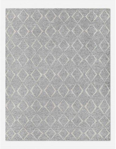 Chu Hand-Knotted Wool-Blend Morrocan Style Rug Livraison rapide