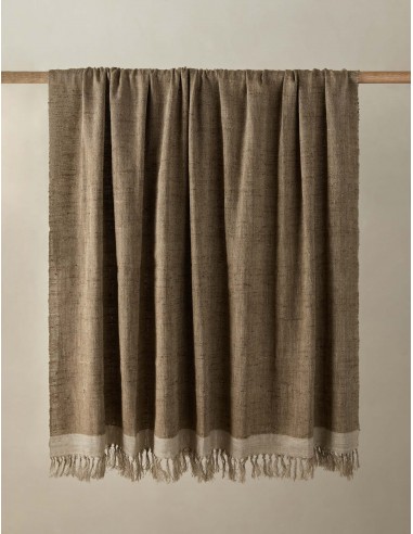 Laba Linen Silk Throw by DISC Interiors commande en ligne