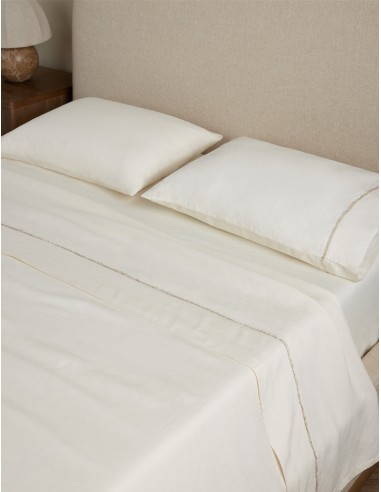 Yuka Linen Bamboo Sheet Set by DISC Interiors les muscles