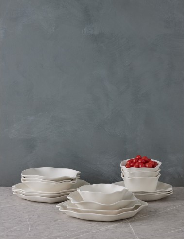 Nadia Satin-Matte Stoneware Dinnerware pas chere