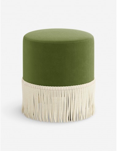 Alair Round Ottoman en stock