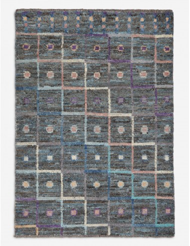 One-of-A-Kind Moroccan-Style Hand-Knotted Wool Rug No. 5, 4' x 5'6" Toutes les collections ici