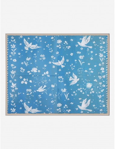 Birds and Flowers Print by Paule Marrot est présent 