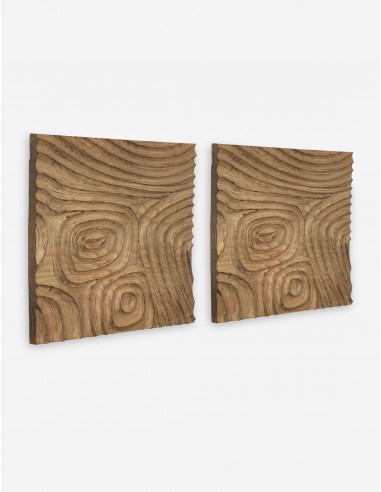 Channels Wall Decor (Set of 2) by Grace Feyock Comparez et commandez 