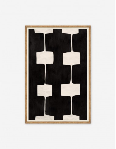 Black and White Abstract 4 Print by Paule Marrot Venez découvrir notre 