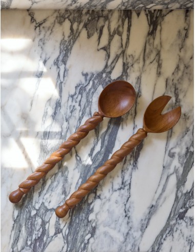 Braided Wood Serving Set by Sarah Sherman Samuel vente chaude votre 